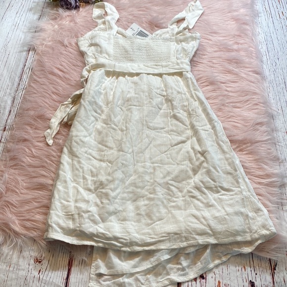 NWT L*Space Morning Star Coverup Dress in White sz S - Picture 14 of 14